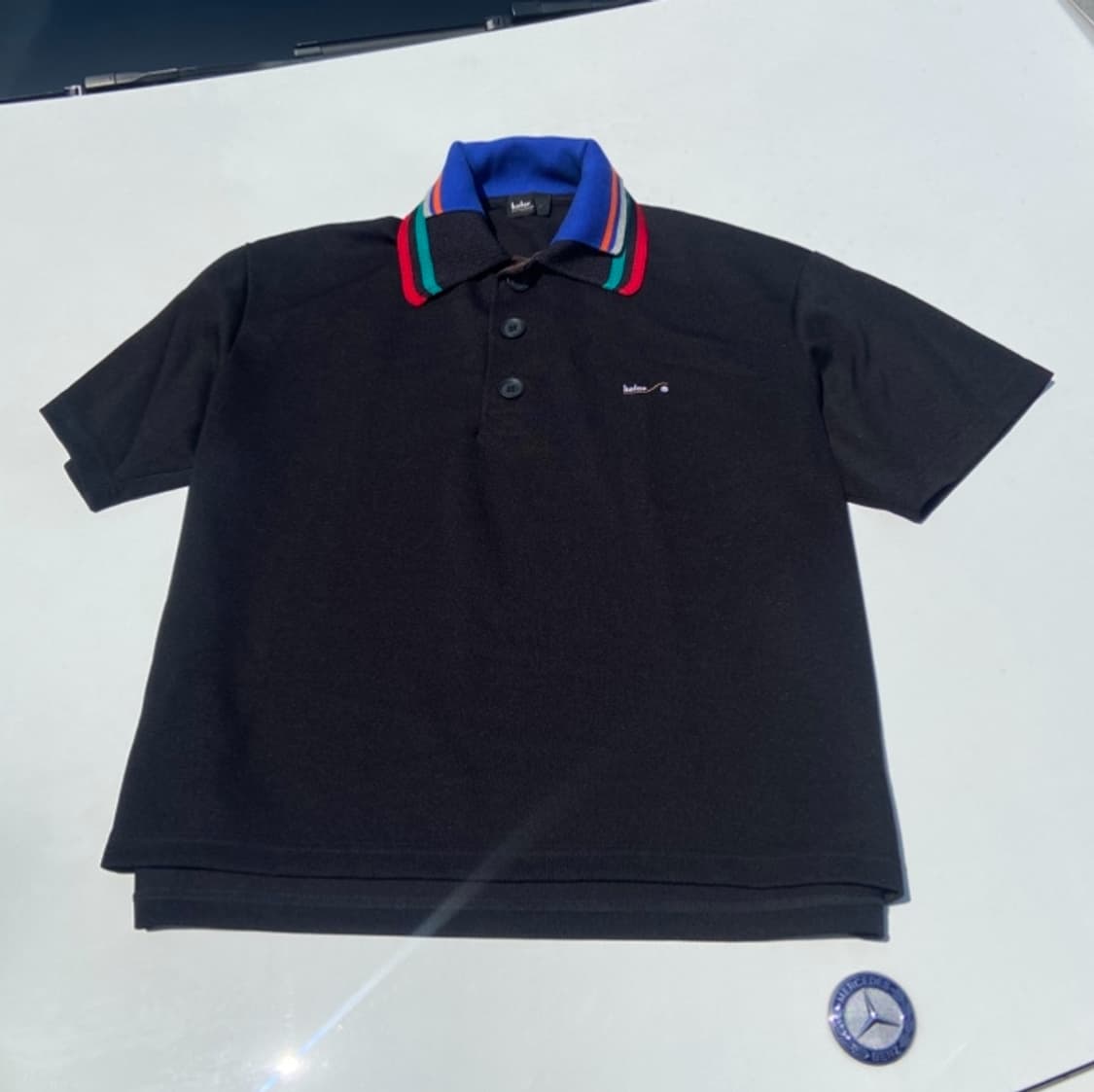 kolor 컬러 비콘 도킹 Pe 카노코 폴로 셔츠 (오버핏) 상품이미지3