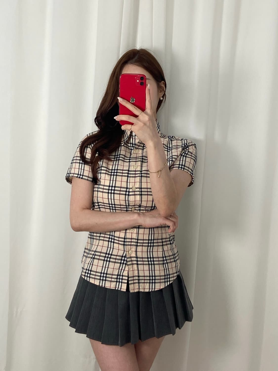 버버리 노바체크 반팔셔츠 상품이미지3