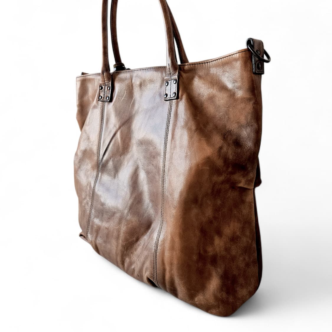 디케이드 DECADE 메이드인 재팬 오일소가죽 토트백 포터 프랭크 대용 상품이미지2