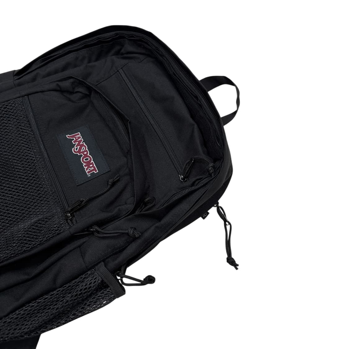 잔스포츠 빈티지 빅캠퍼스 메쉬 포켓 블랙 백팩 가방 상품이미지3