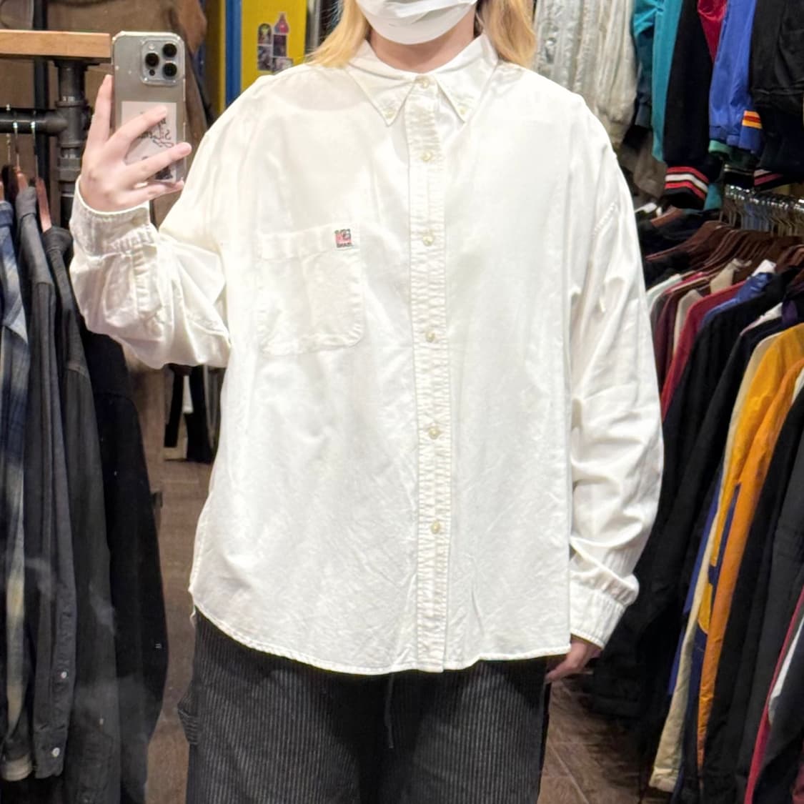 [HI] 폴로 랄프로렌 긴팔셔츠 화이트 상품이미지2