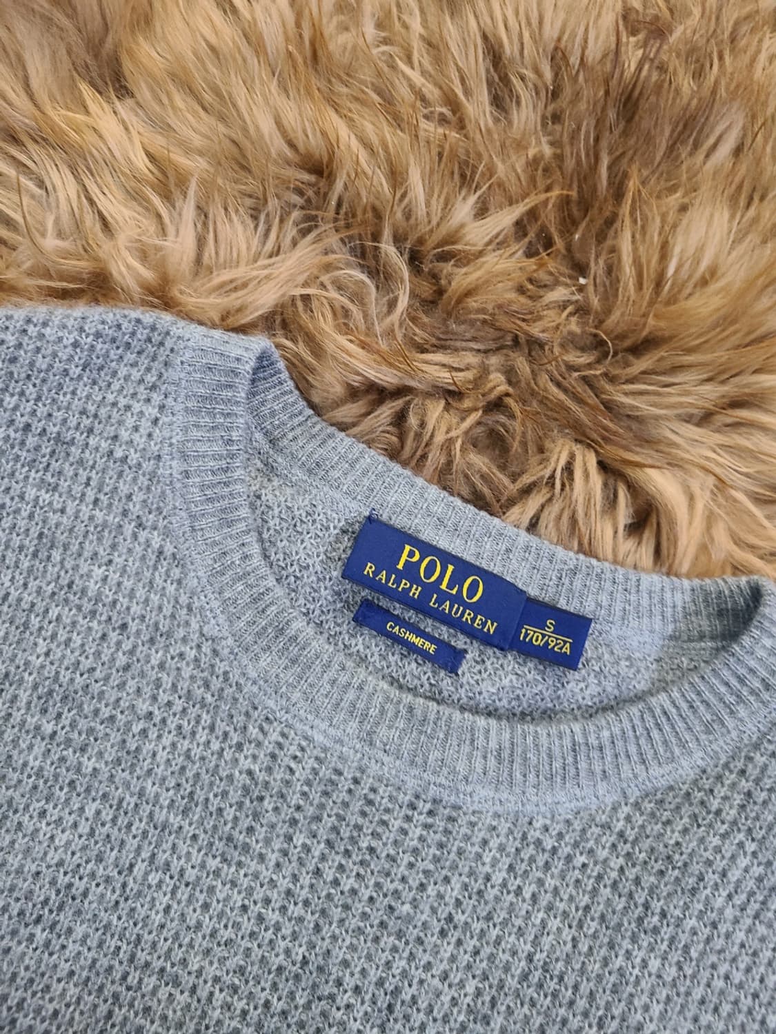 랄프로렌 캐시미어 와플 니트 상품이미지5