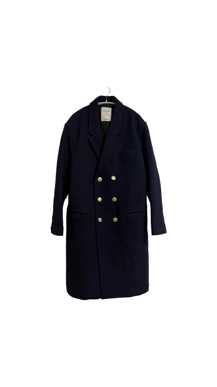 앤더슨벨 더블 브레스티드 울 코트 상품이미지1