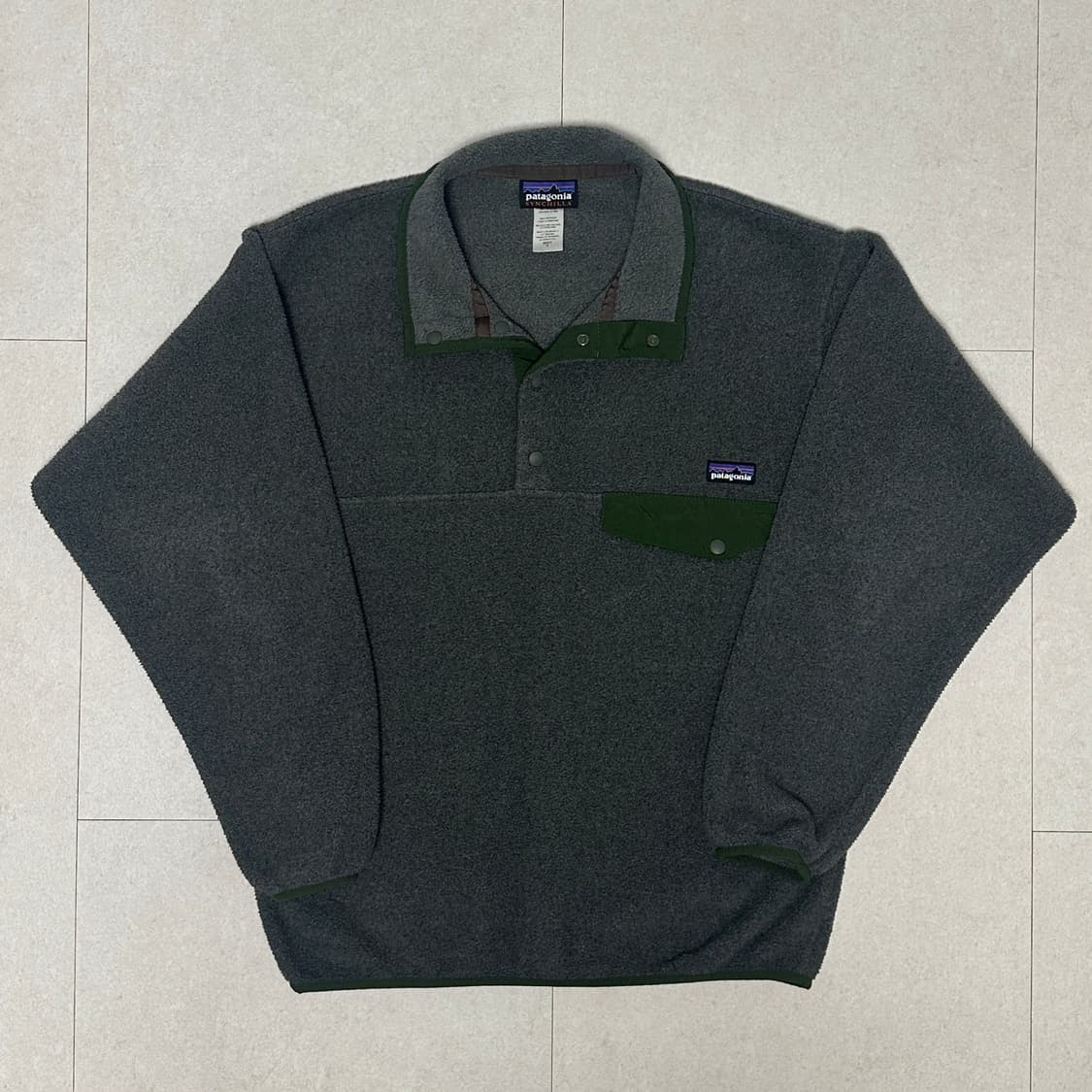 파타고니아 신칠라 그레이 카키 S 상품이미지6