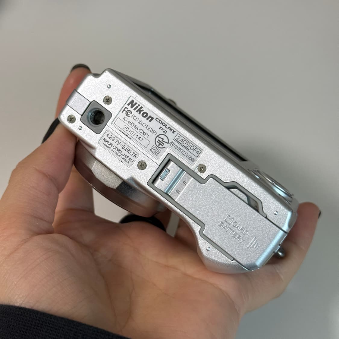 니콘 쿨픽스 P2 (P3) 빈티지 디카 디지털카메라 상품이미지8