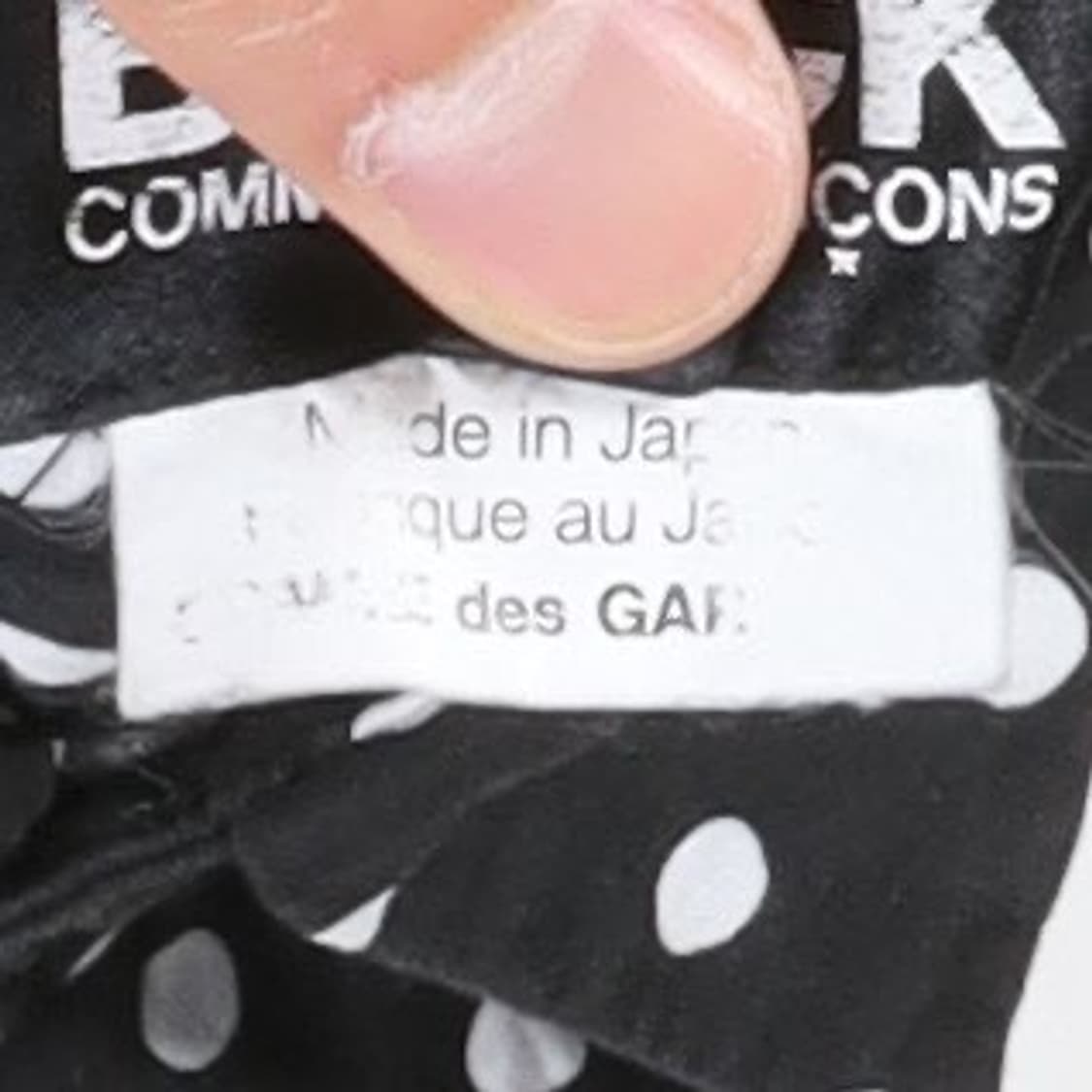 Comme des Garcons Black Polka Dot Shirt 상품이미지8