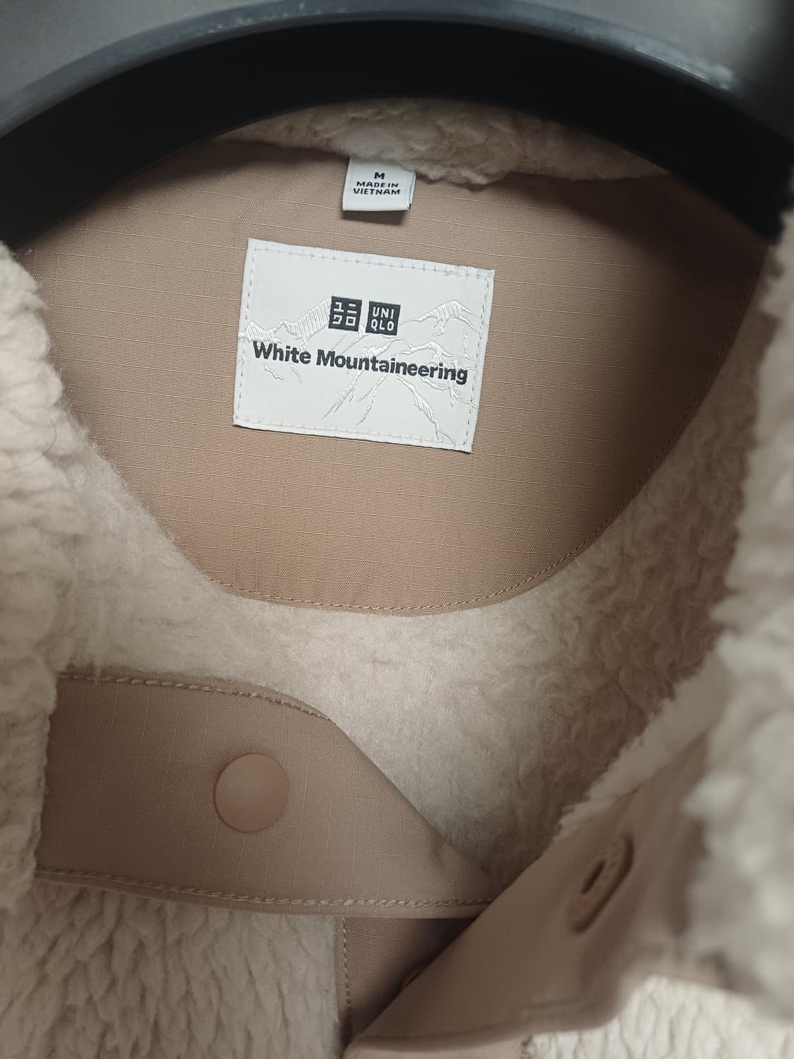 일본 유니클로  화이트마운티어링 후리스 풀오버 L 상품이미지2