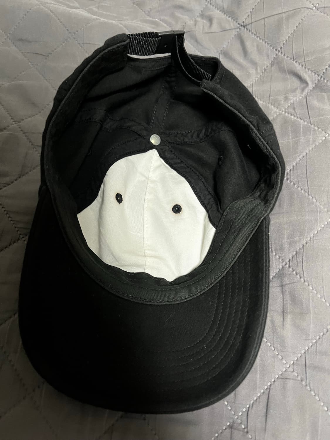 슈프림 라이트웨이트 몰스킨 6-패널 블랙 - 24SS 상품이미지3