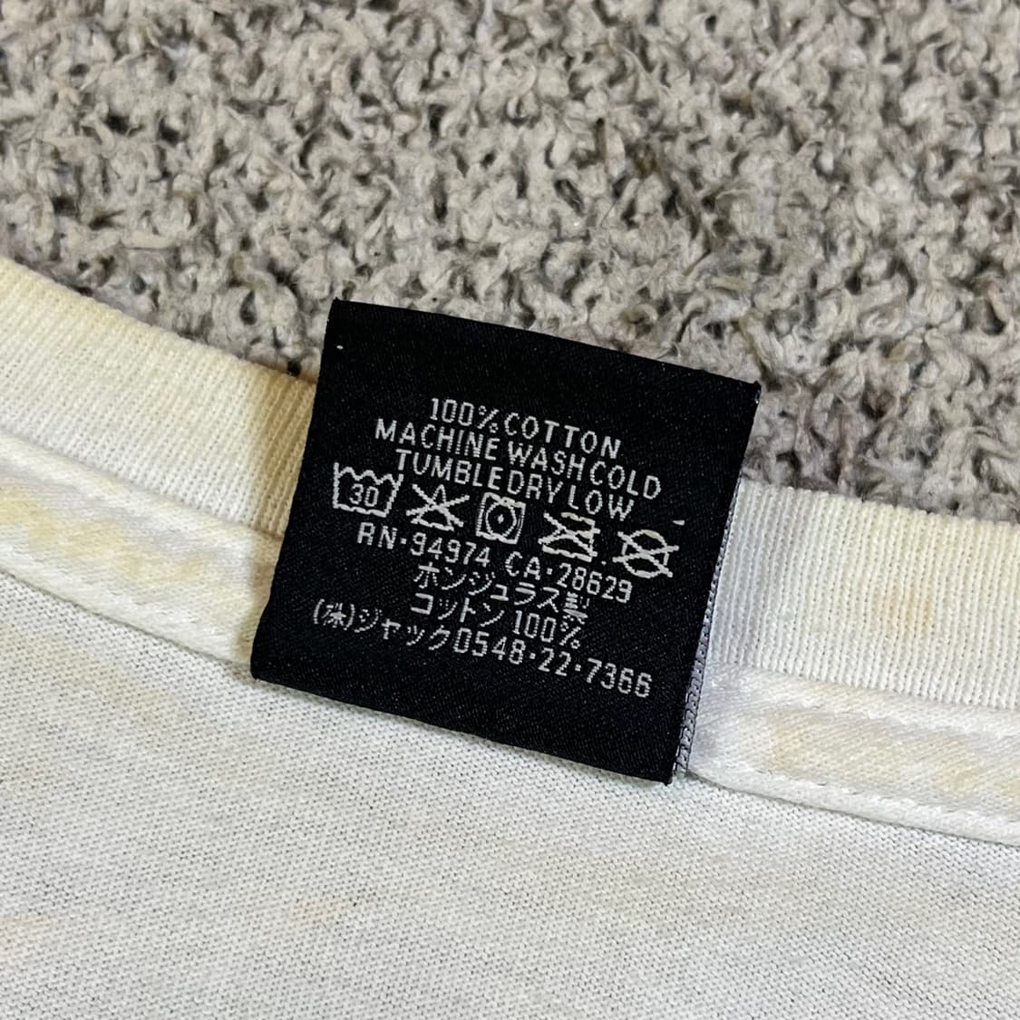 STÜSSY 스투시 트라이브스택 반팔 상품이미지6