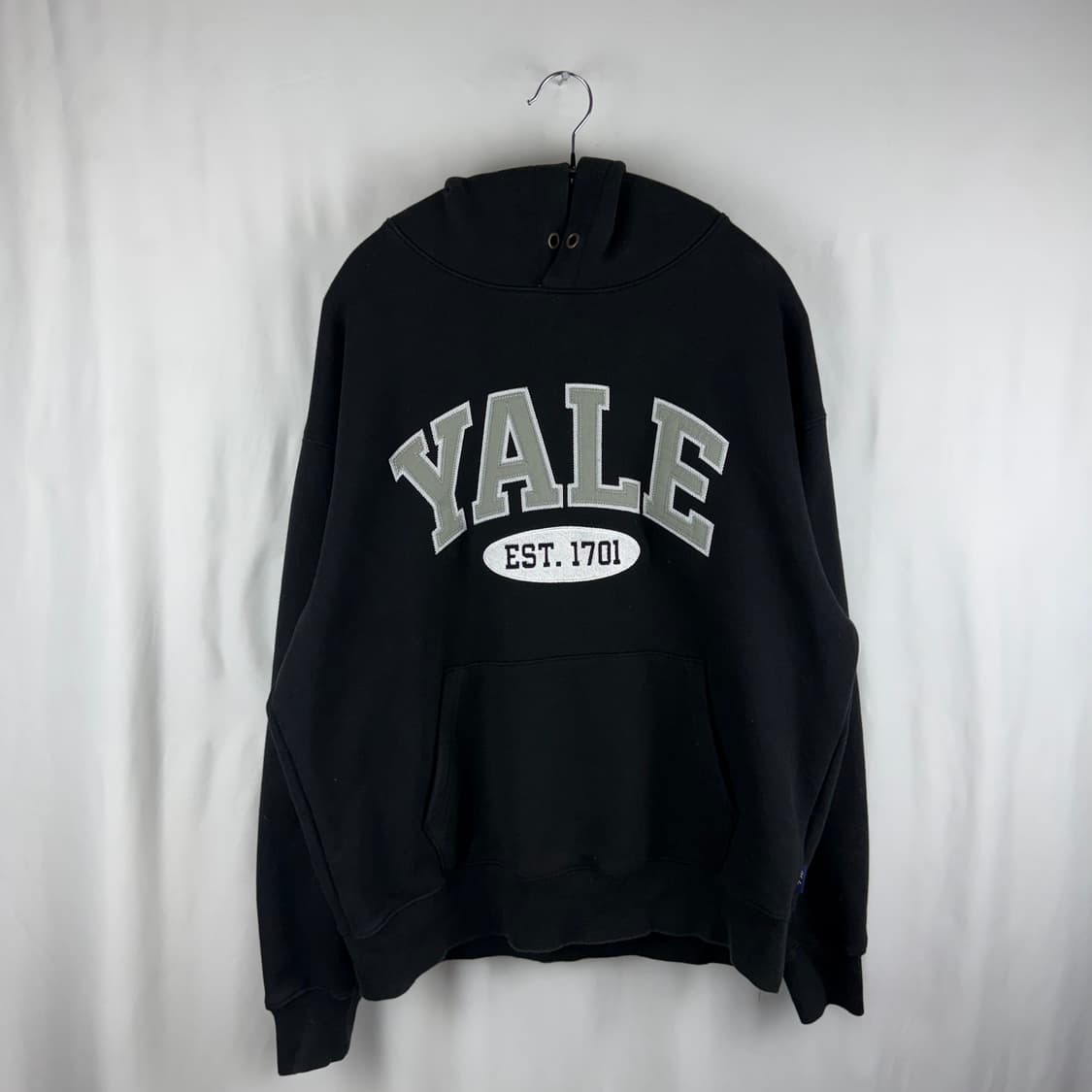 L) 예일 아치로고 후드 티 블랙 상품이미지2