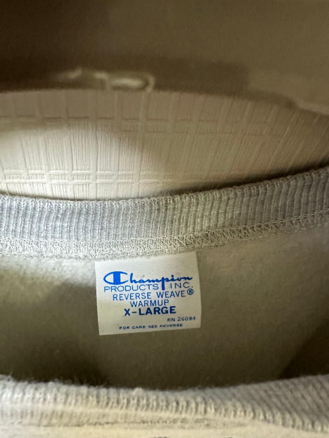 챔피온 리버스위브 블루택 맨투맨 상품이미지3