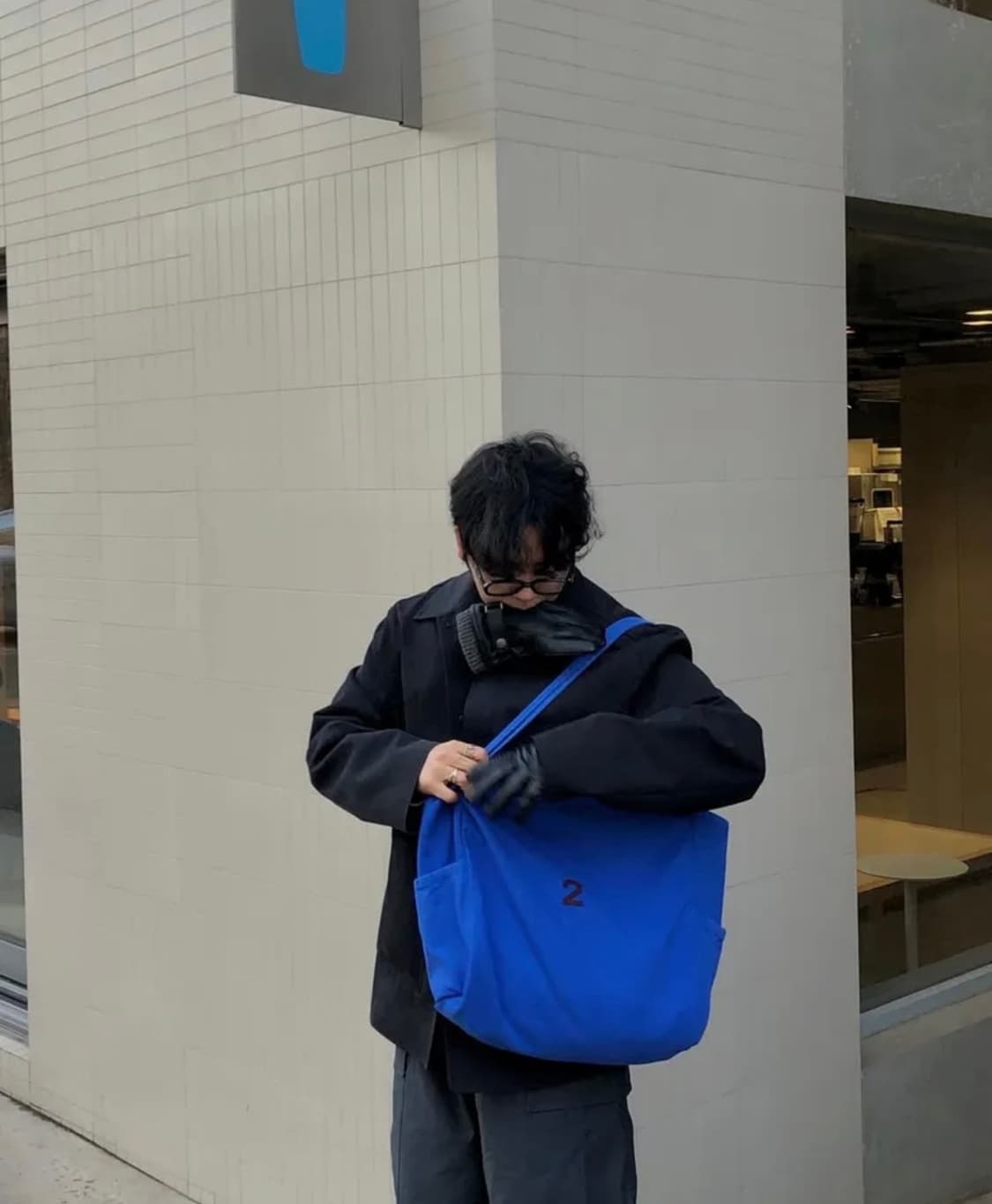 Aeth HARD PIECE Mail Bag_Blue  상품이미지10