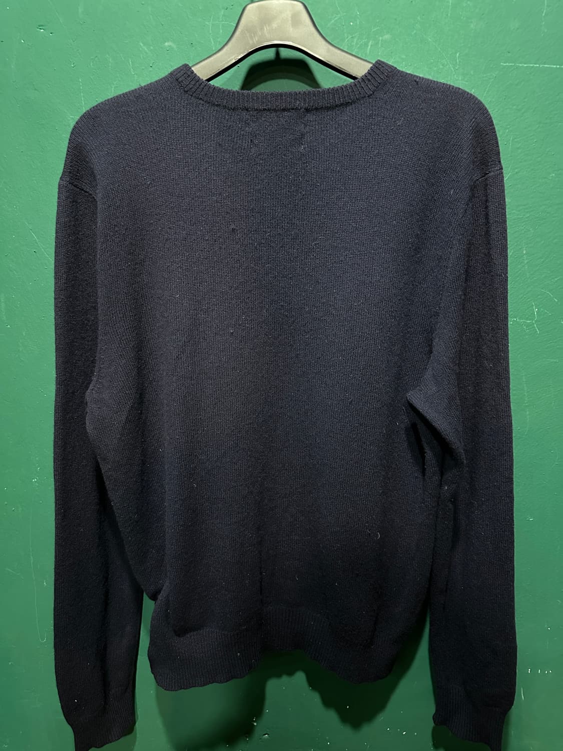 폴로 램스울 니트 네이비L 상품이미지3