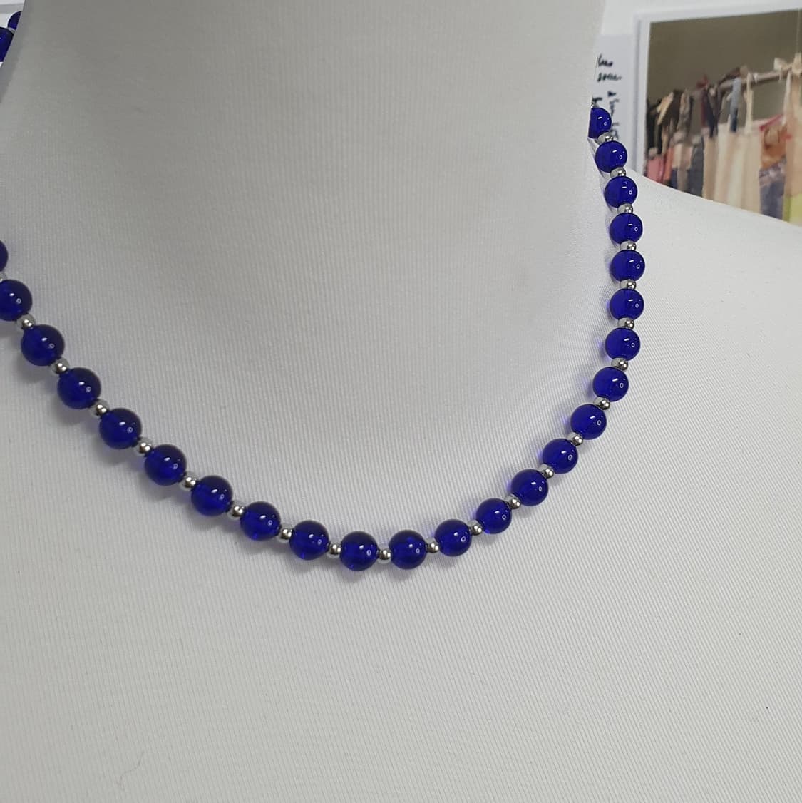 [Vintage] Blue's Tone Necklace 상품이미지2