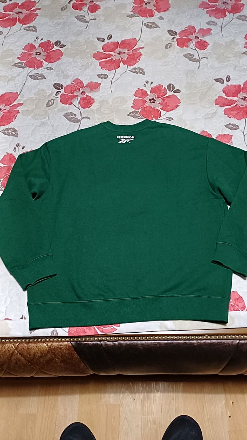 리복 오버핏맨투맨 105 가슴64 기장72 상품이미지3