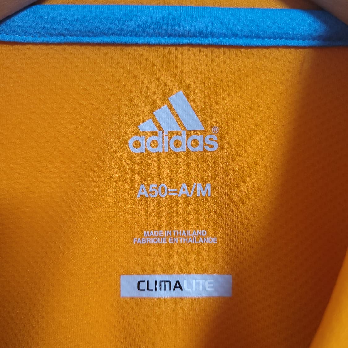 (M) ADIDAS 아디다스 기능성 반팔 카라티 주황 상품이미지3