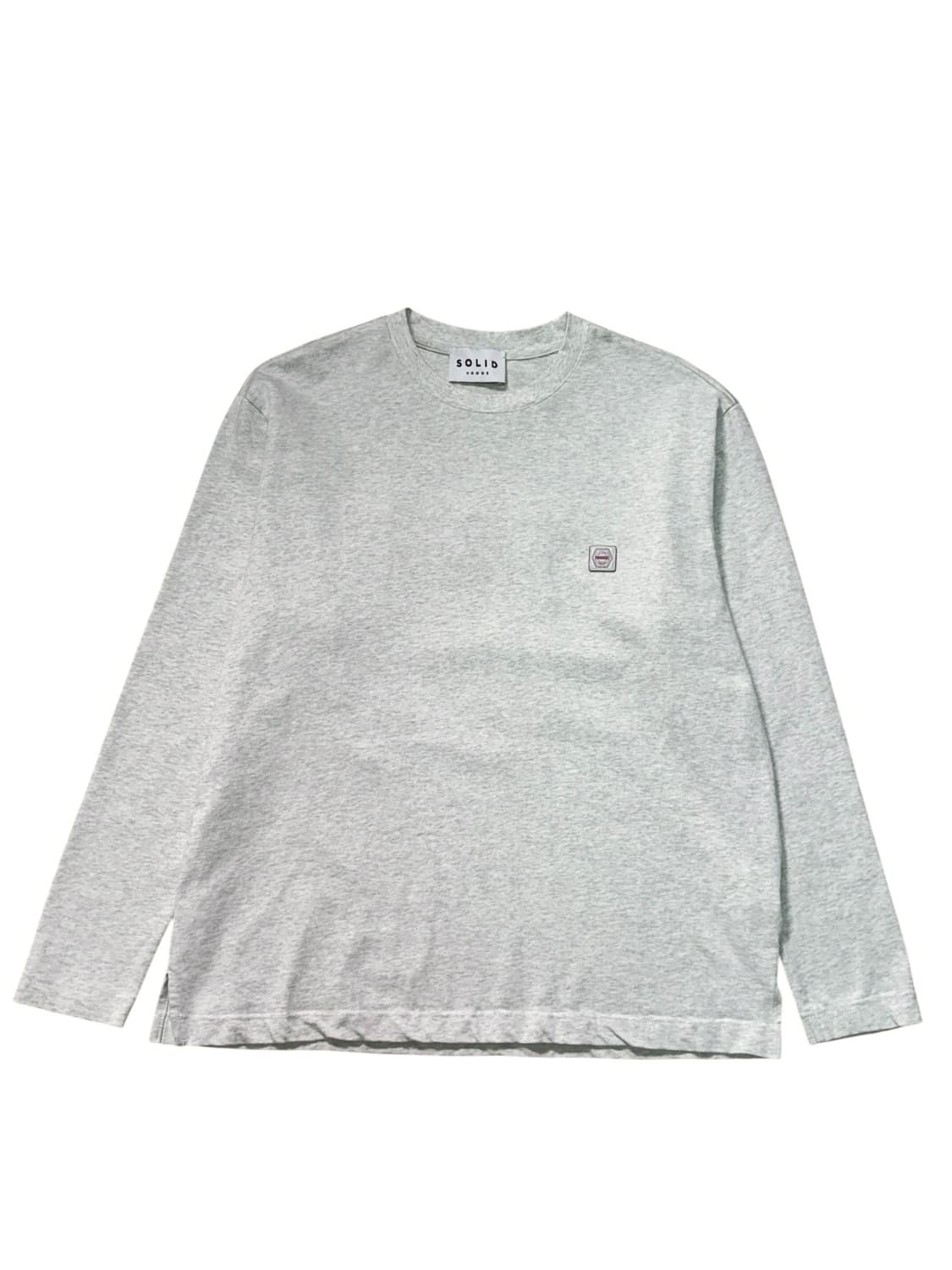 Solid Homme 솔리드옴므 백로고 롱슬리브 23SS 상품이미지3