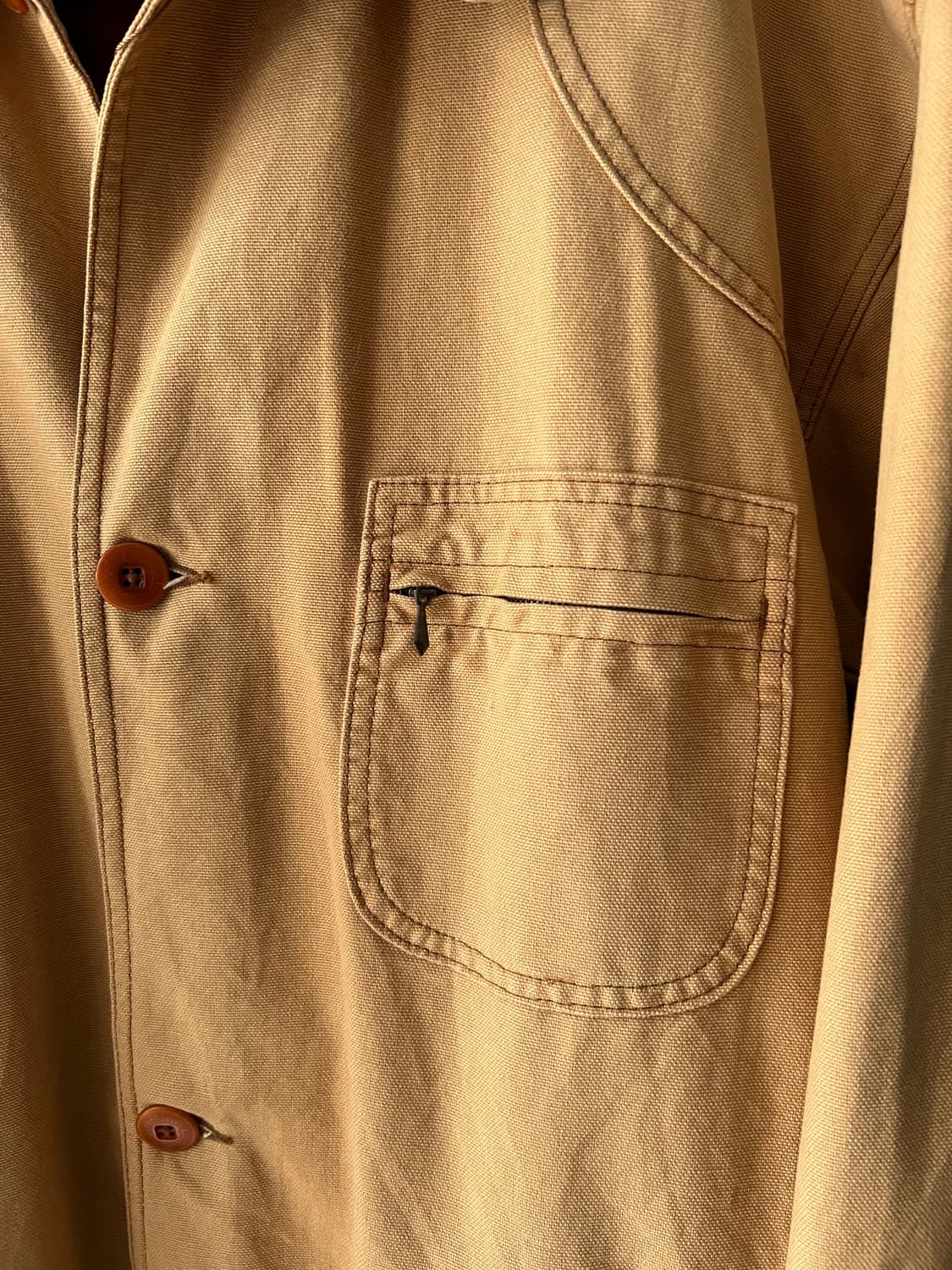 [2XL]90's 엘엘빈 USA 버팔로 블랭킷 헌팅 자켓 상품이미지4