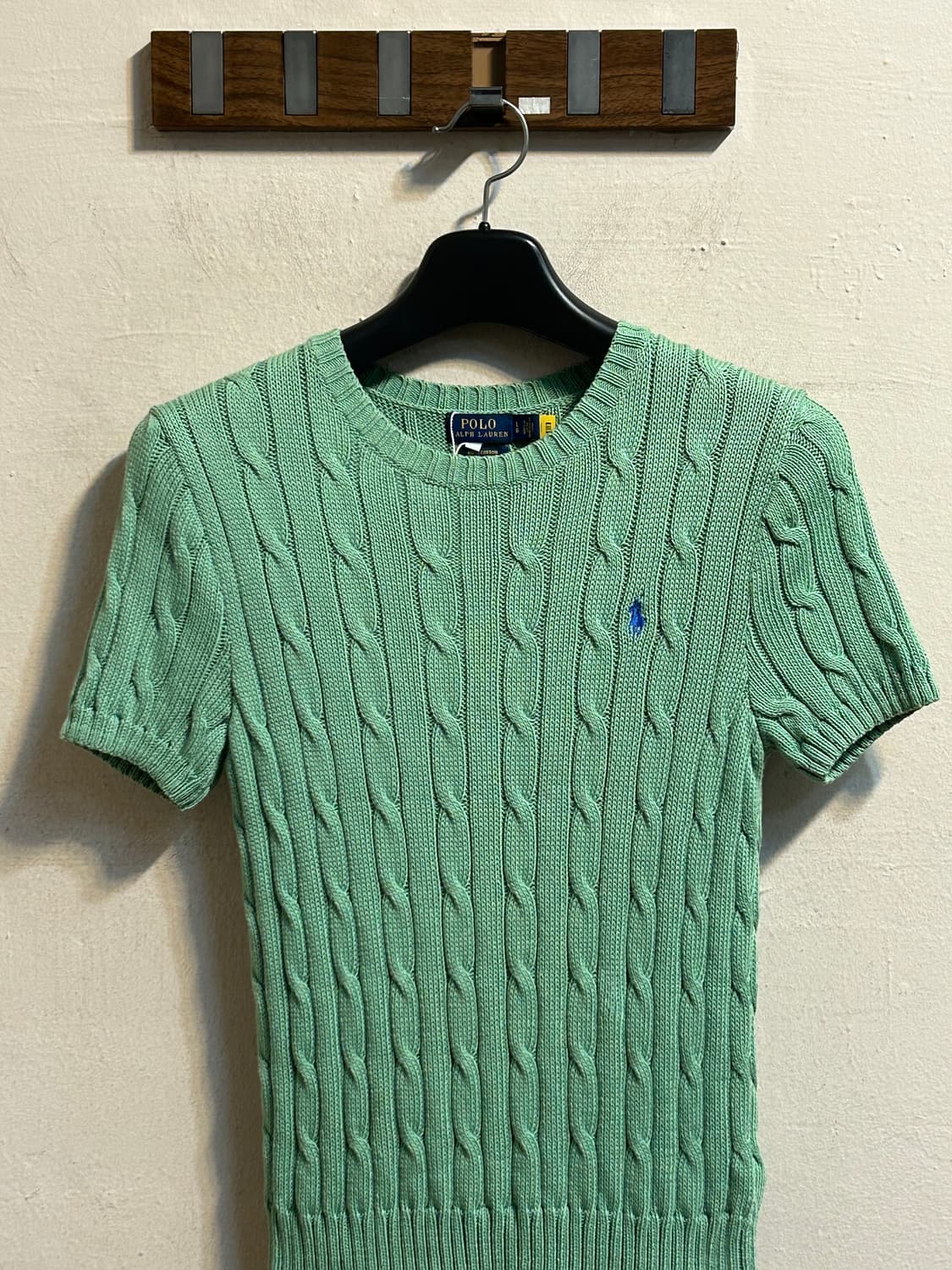 폴로 랄프로렌 코튼 케이블 반팔 니트 상품이미지2