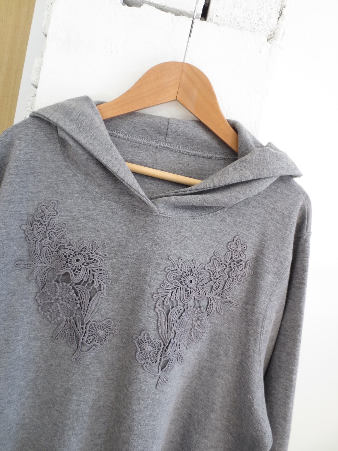 Vintage gray hood 상품이미지3