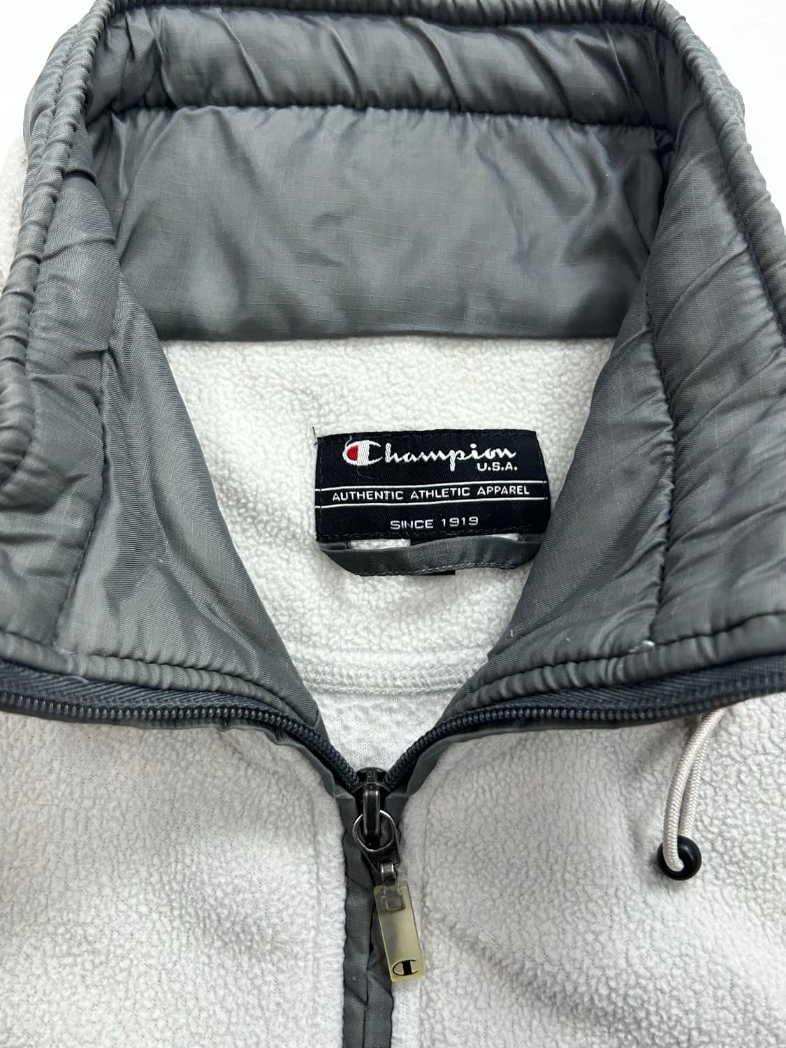 챔피온 빅로고 플리스 아노락 XL 상품이미지5