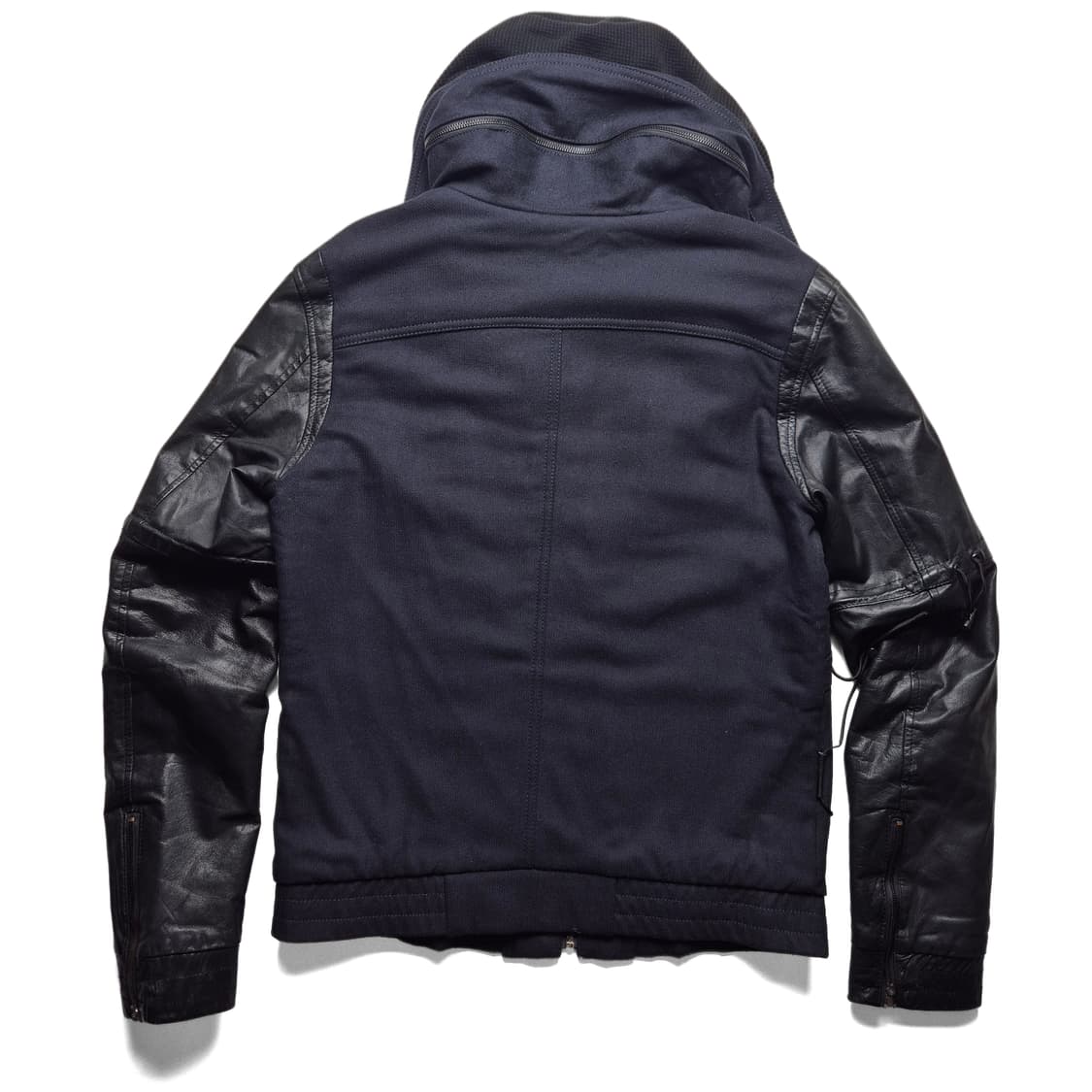 [48] 우영미 레더슬리브 자켓 상품이미지7