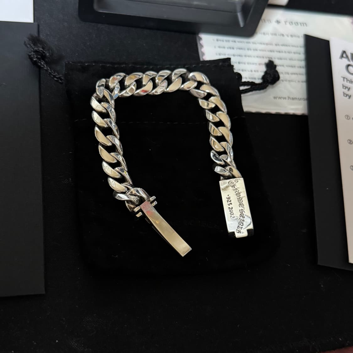 크롬하츠 베이비 플로랄 팔찌 상품이미지2