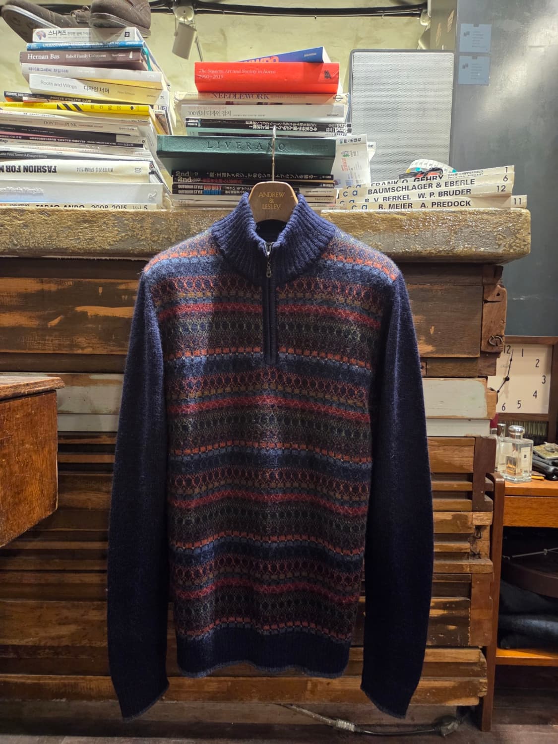 알파카 111 짚업니트 상품이미지1