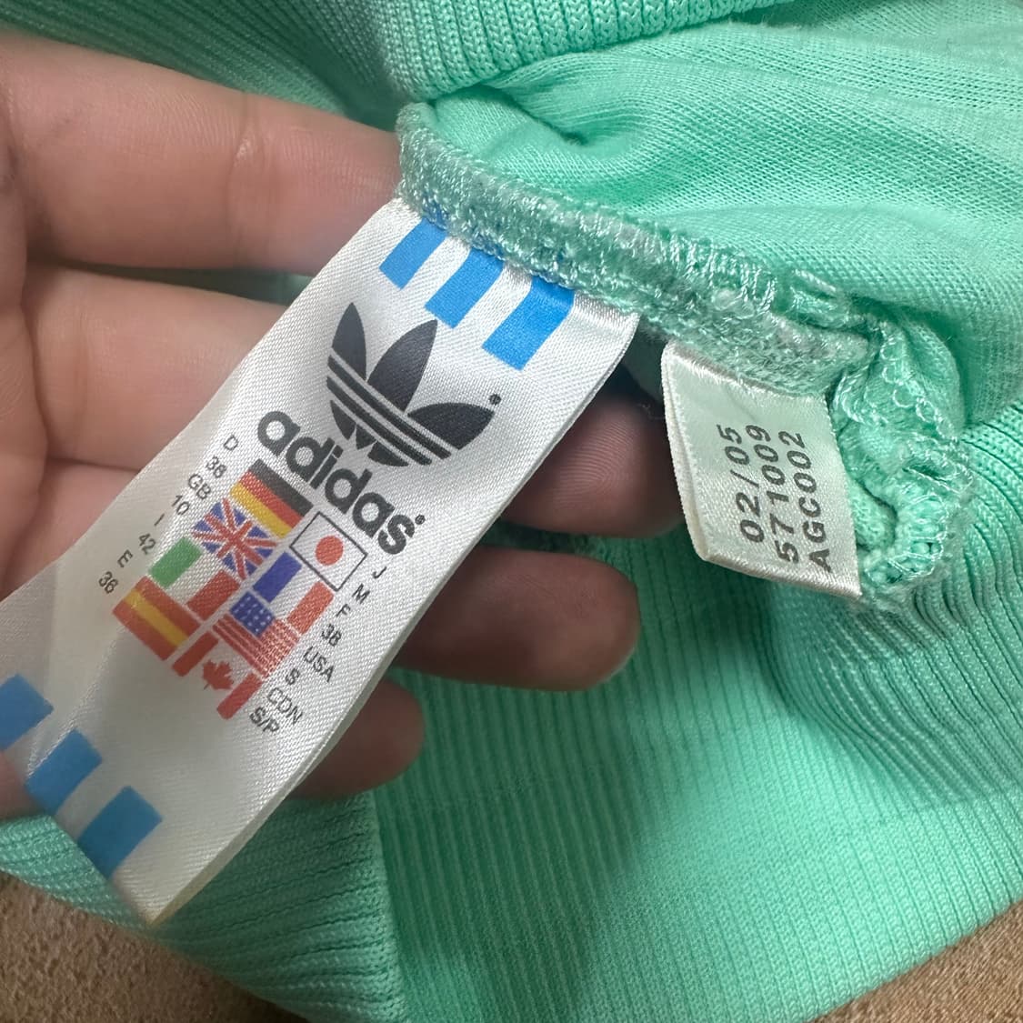 ✨ (바배) 아디다스 민트 클럽 트랙탑 져지 상품이미지4