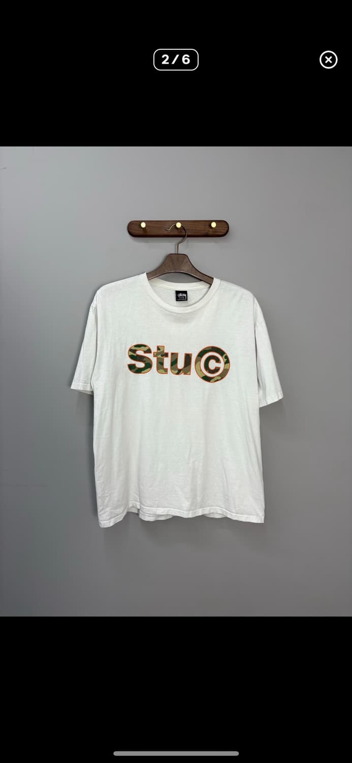 스투시 Stu C. 카모 반팔 H682 상품이미지2