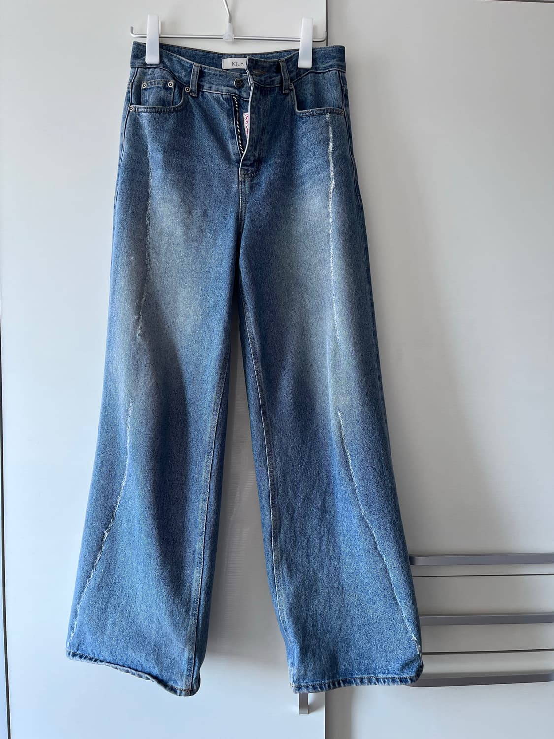 기준 와이드 청바지 상품이미지4