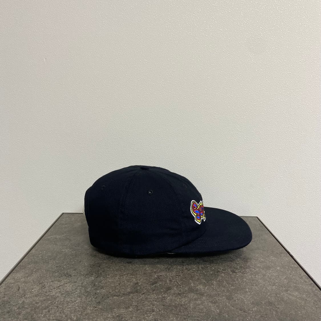 슈프림 볼캡 모자 곤즈 로고 워시드 블랙 6패널 캡 상품이미지3