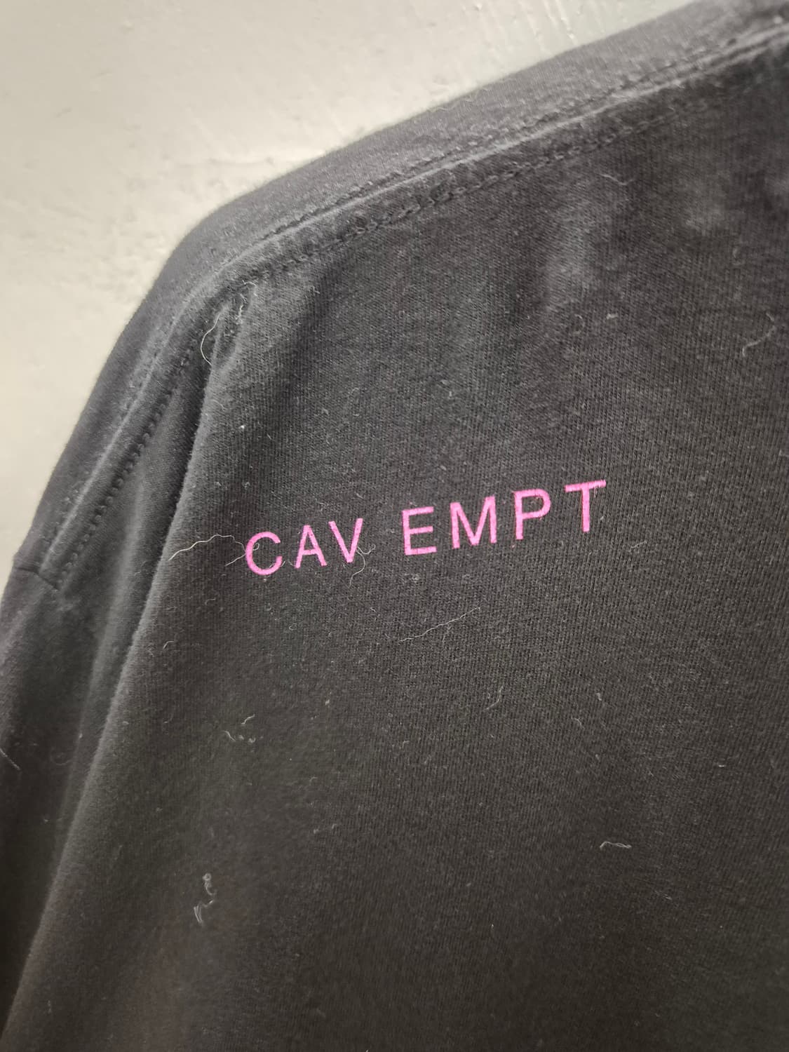 CAV EMPT 블랙 그래픽 반팔 티셔츠 L 상품이미지4