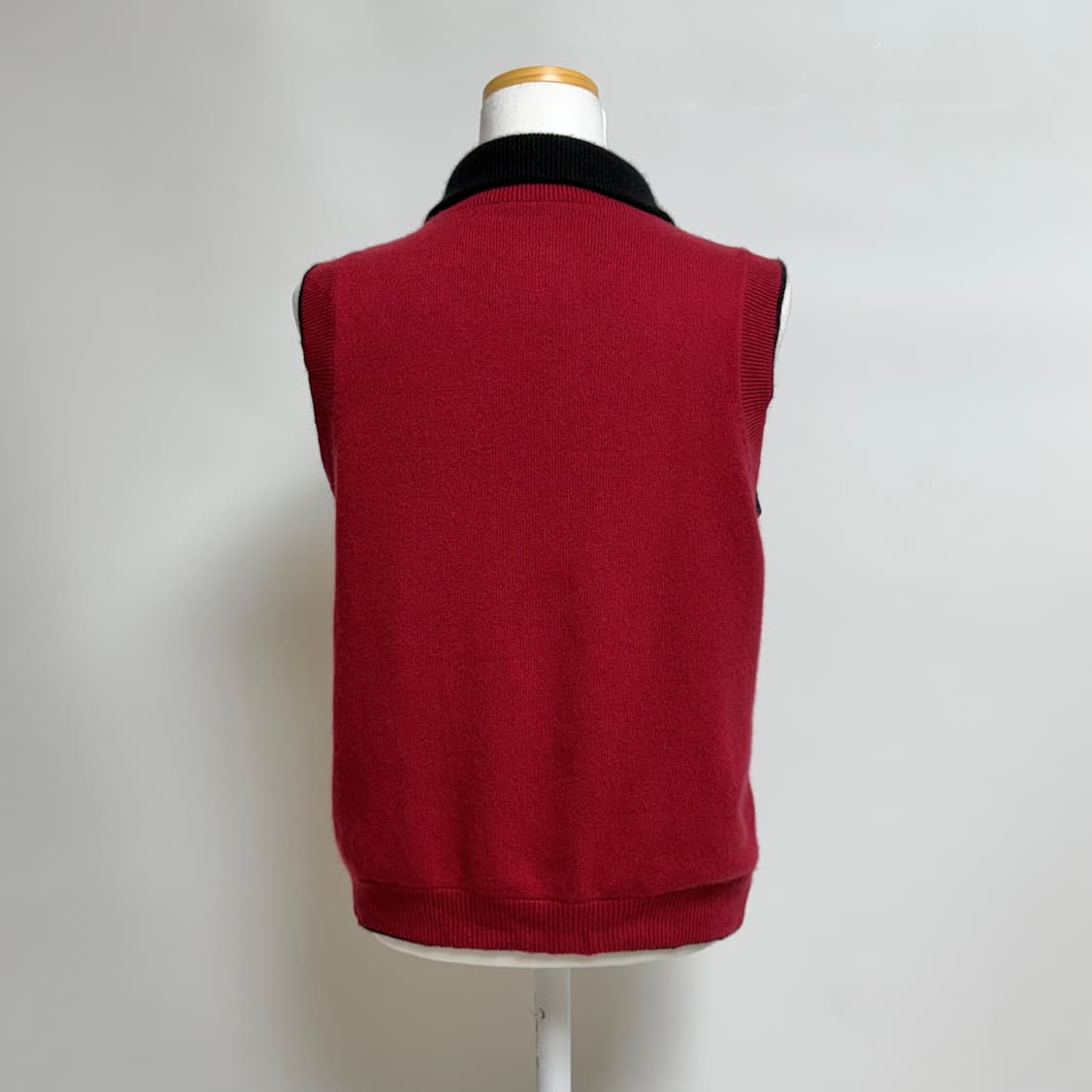 [캐시미어 100%] 리버서블 양면 니트 베스트 조끼 상품이미지7