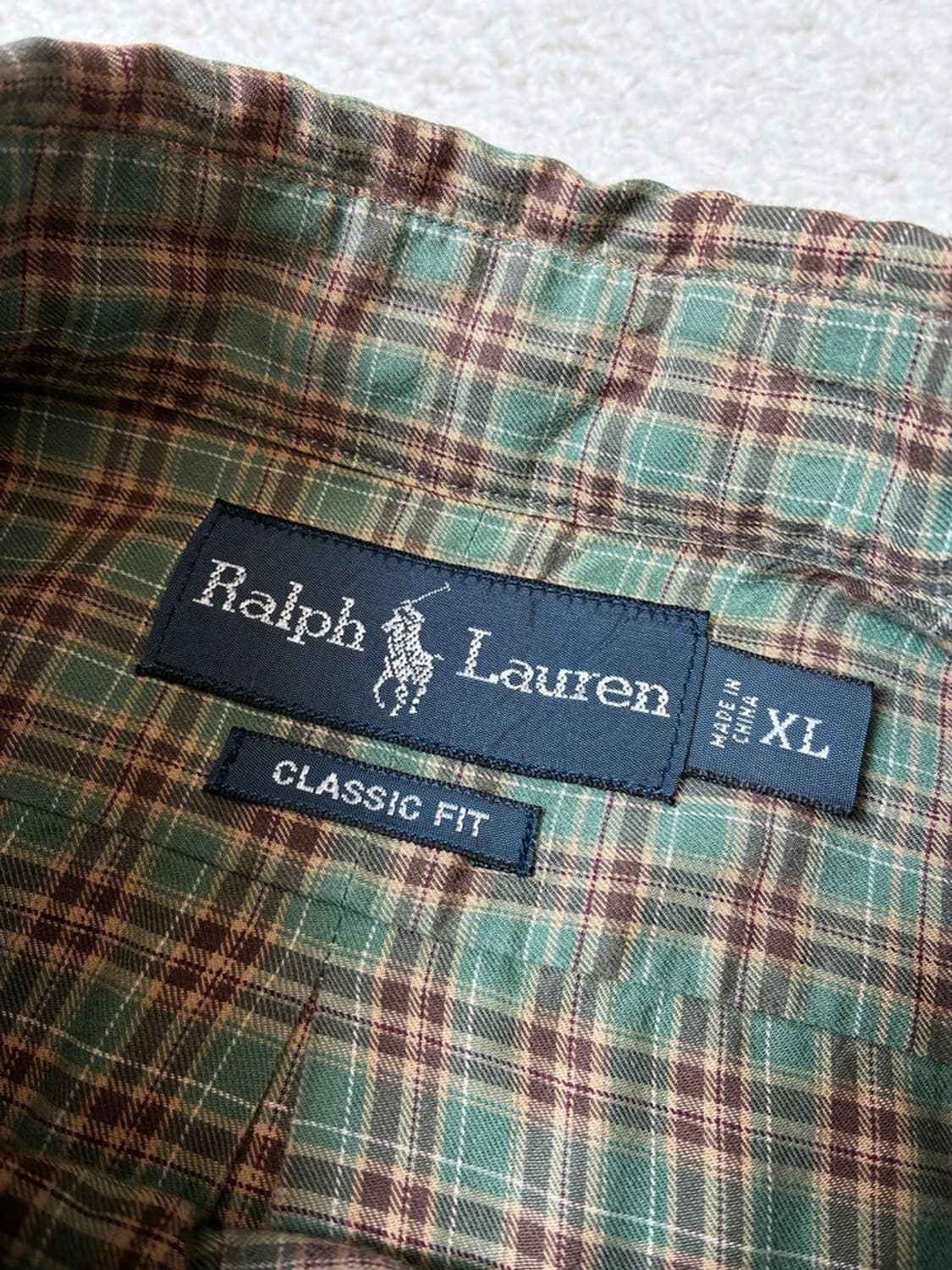 폴로 랄프로렌 00's 컨트리 체크 셔츠 PN7238 상품이미지7