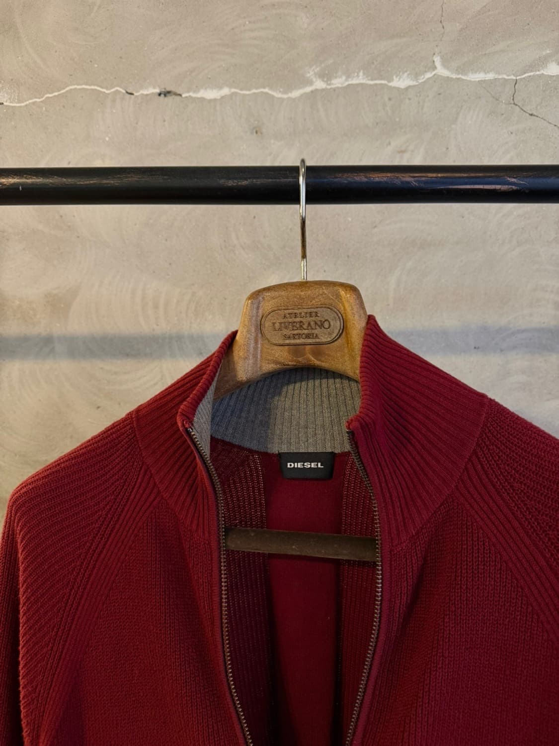 디젤 짚업 가디건 100 상품이미지2