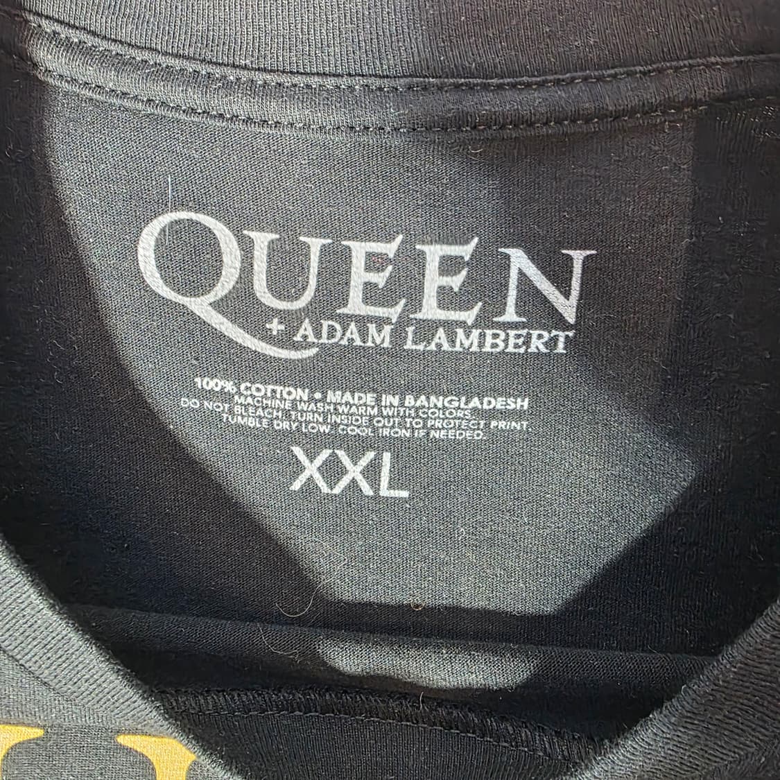 [2XL]퀸 QUEEN 서울 콘서트 공식 굿즈 티셔츠 상품이미지2