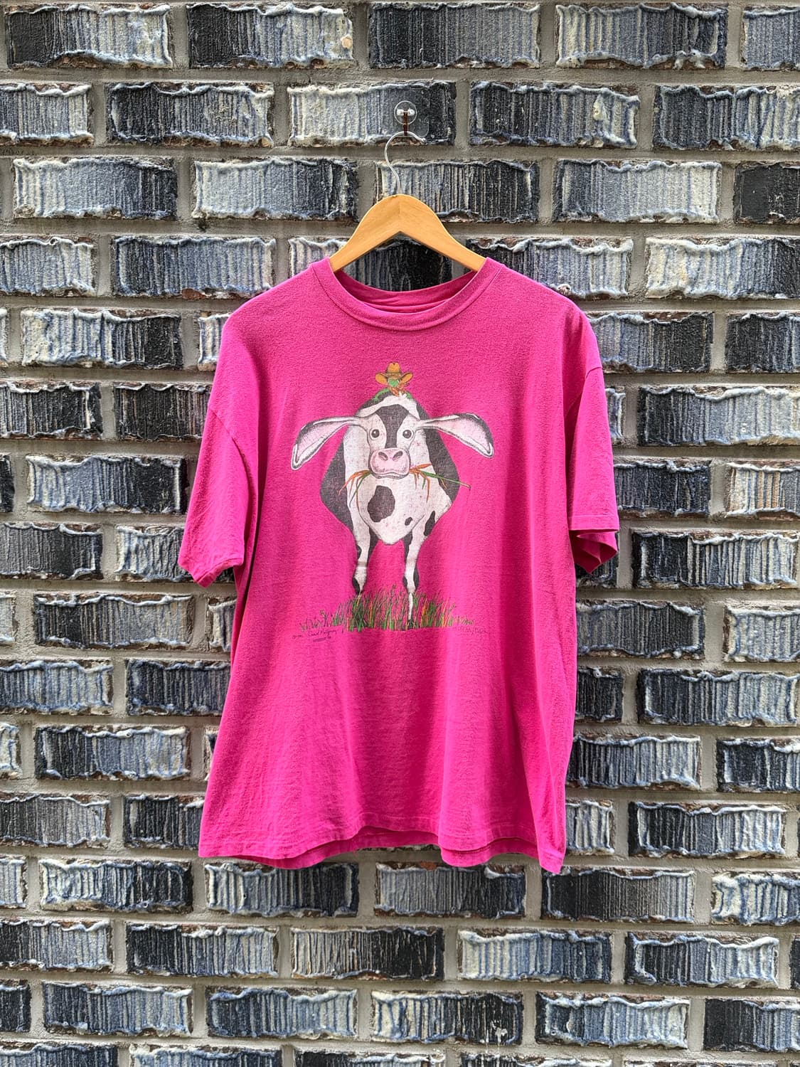 92년도 싱글스티치 COW 반팔티 상품이미지1