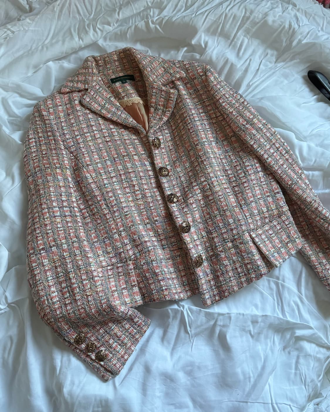 LCVY 예지스 코스모폴리탄줄라이 트위드 2사이즈 셋업 상품이미지1