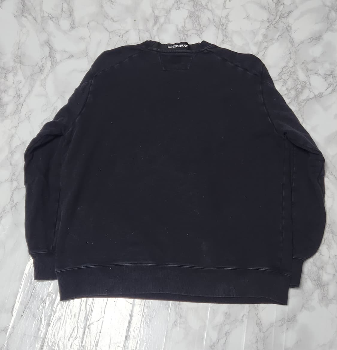 XL CP 컴퍼니 블랙 워싱 맨투맨 상품이미지4