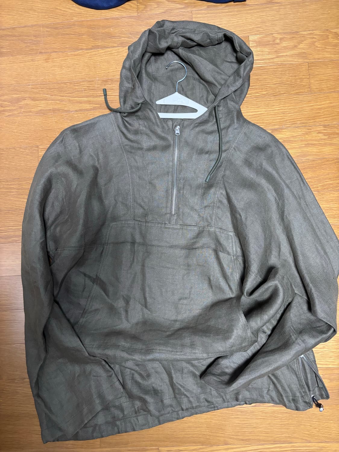 자라 린넨 아노락 xl 상품이미지2