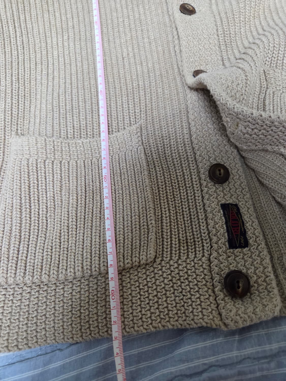 폴로랄프로렌 베이지 니트가디건 상품이미지7