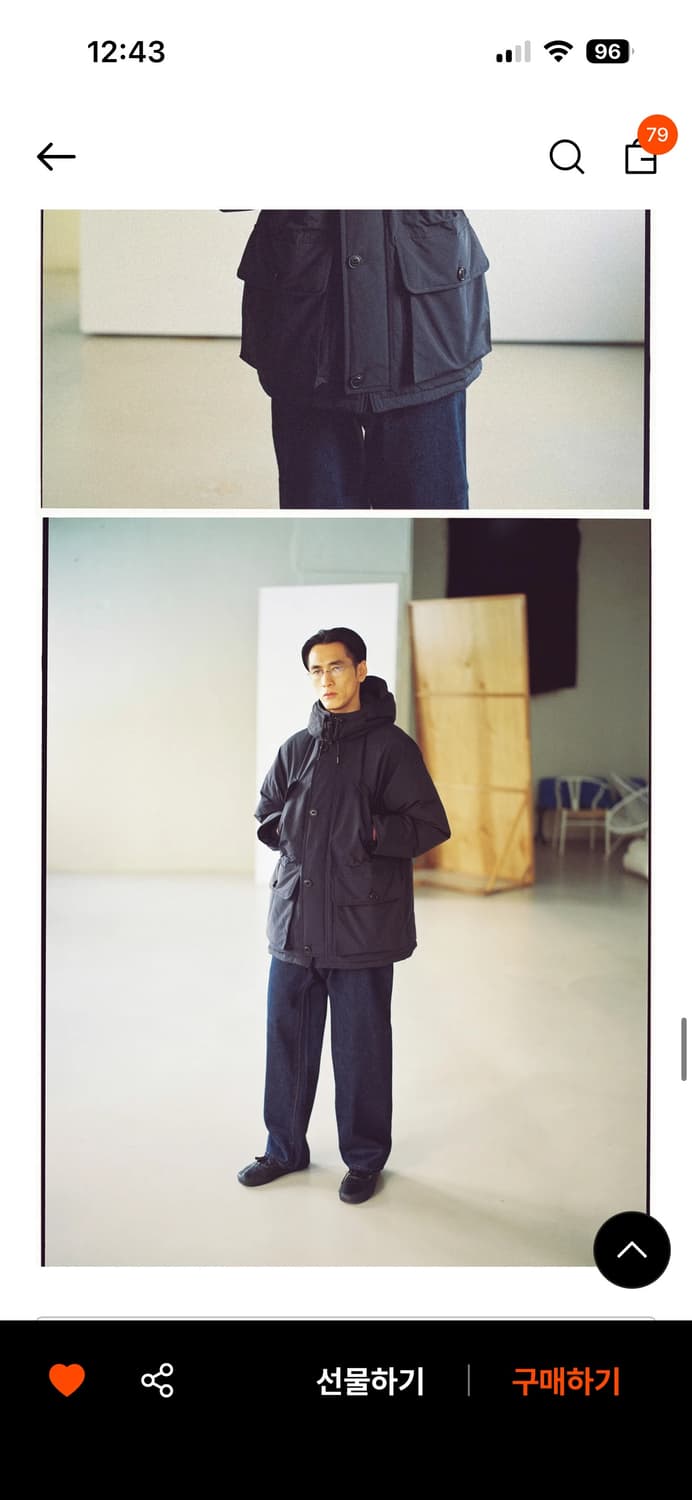 아워셀브스 × 에스파이 콜라보 폴라 파카 패딩 (3-xl) 상품이미지4