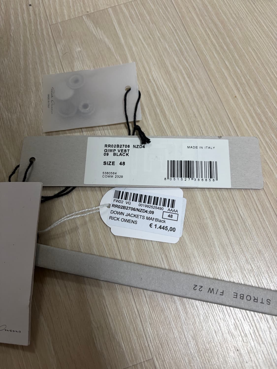 릭오웬스 김프 베스트 패딩 조끼 상품이미지7