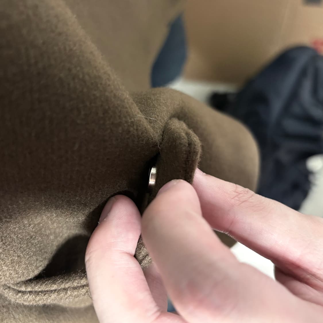 솔리드옴므 숏후드코트 상품이미지7