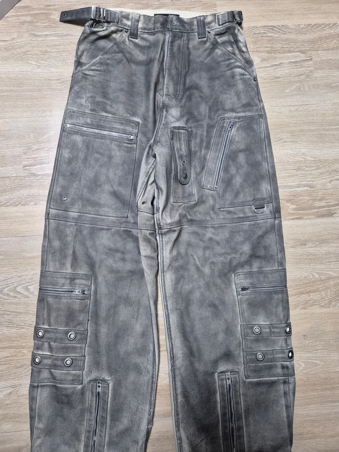 프로젝트gr 플라이트 데님 팬츠 더스트 그레이 상품이미지2