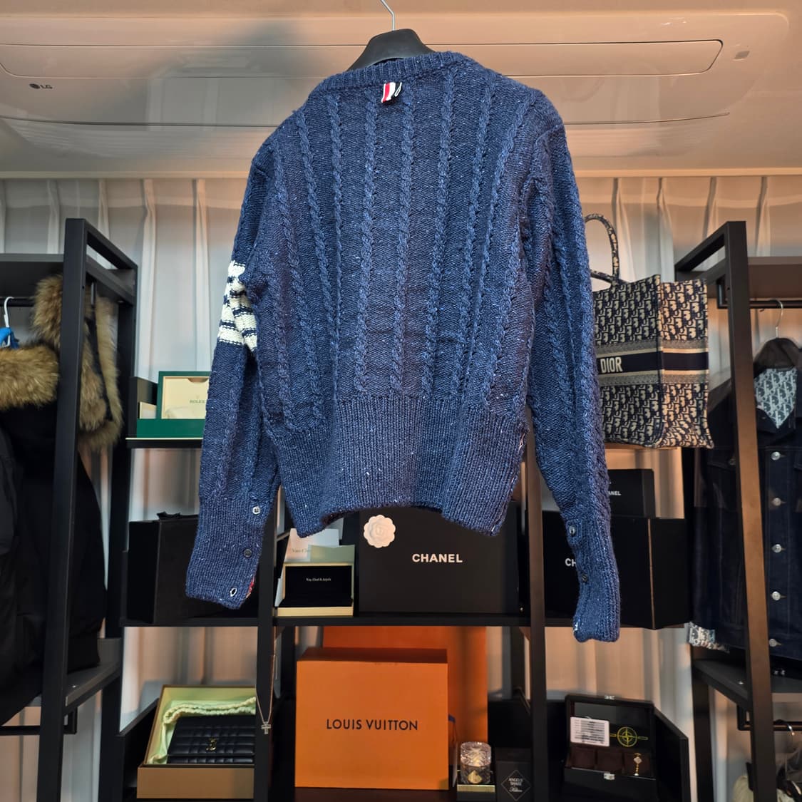 {클로젯}[4][신형 오케이몰 파워 정품]톰브라운 아란케이블 니트 상품이미지2