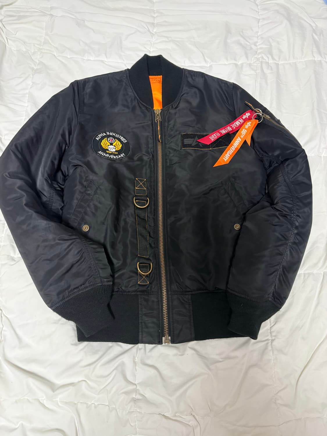 알파인더스트리 55주년 한정판 ma-1 상품이미지1