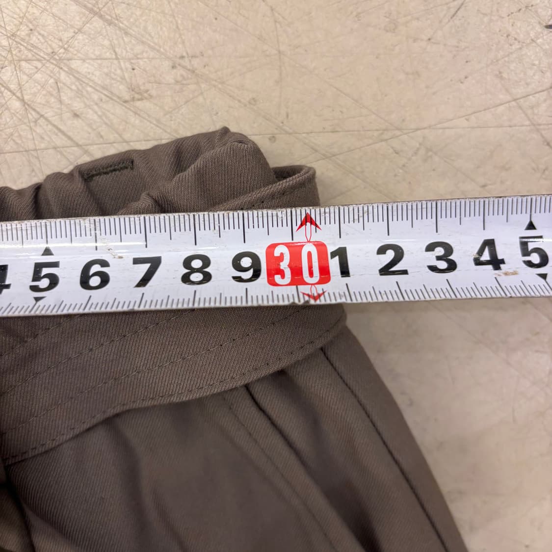 어나더오피스 벨트 핀턱 와이드 슬랙스 상품이미지6