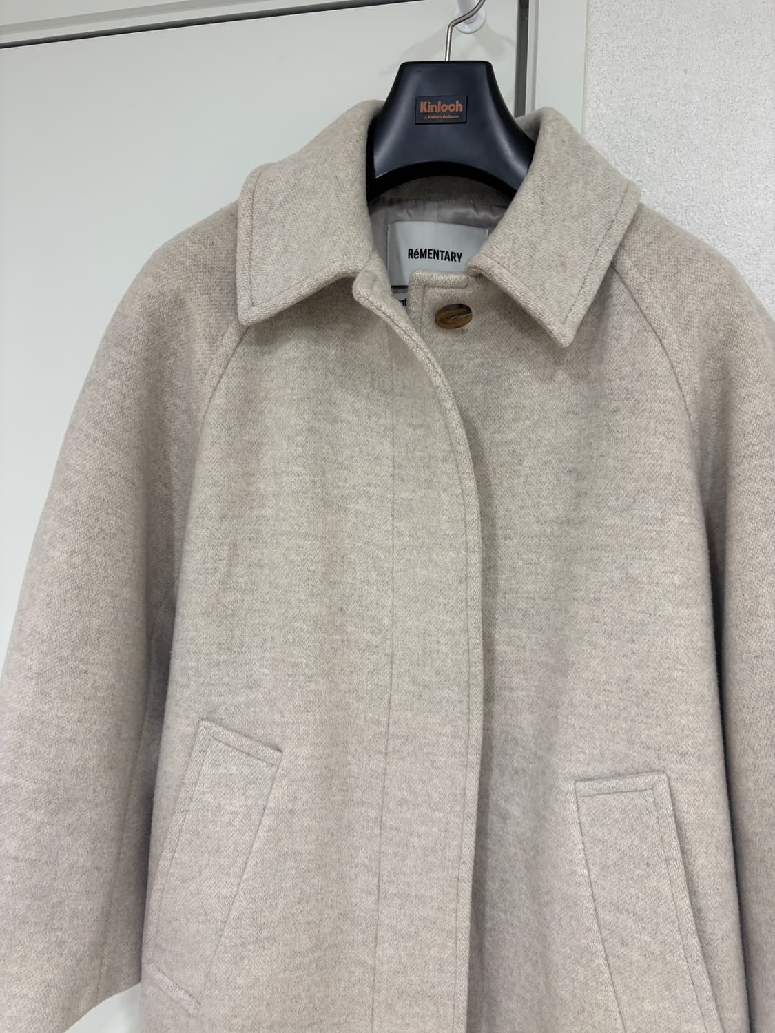 리멘터리 발마칸 울코트 롱코트 상품이미지1